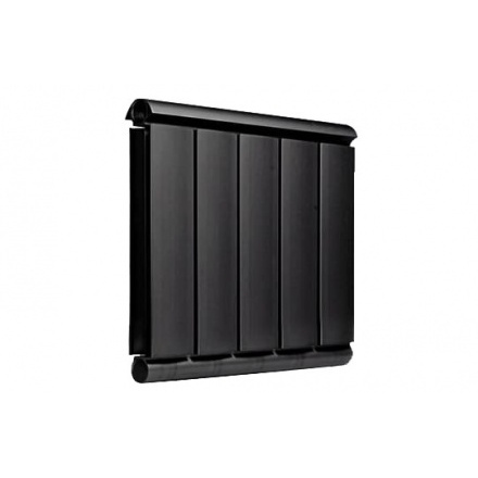 Алюминиевый дизайн радиатор SILVER S 500 черный шёлк