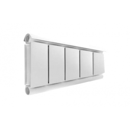 Алюминиевый дизайн радиатор SILVER S 200 белый