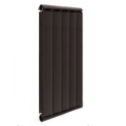 Алюминиевый дизайн радиатор SILVER S 1200 шоколадный муар