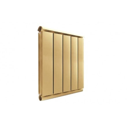 Алюминиевый дизайн радиатор SILVER S 750 золото муар