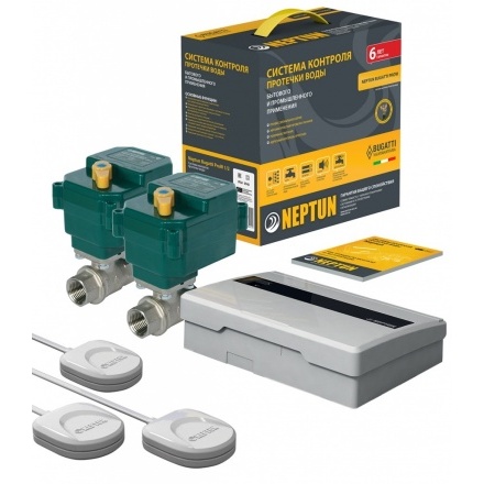 Система защиты от протечек Neptun Bugatti ProW 1/2