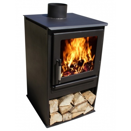 Печь-камин Варвара Гармония 105 (черная)