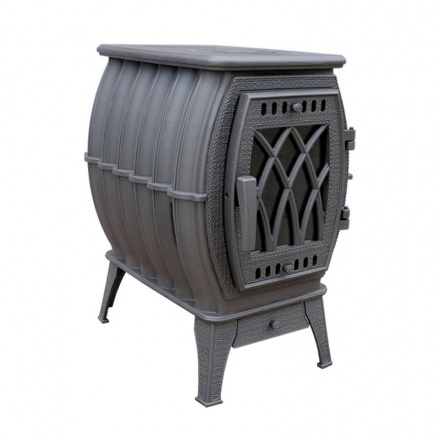 Печь-камин ProMetall Бахта (серая)