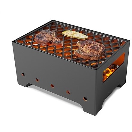 Мангал Везувий Турист №1 с решеткой чугунной для мангала Стейк