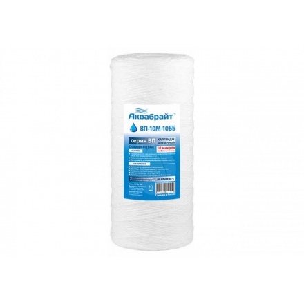 Картридж для фильтра Аквабрайт ВП-20 М-20 ББ 20 мкм