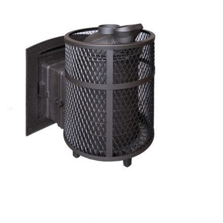 Банная печь ProMetall Атмосфера сетка из нерж. стали