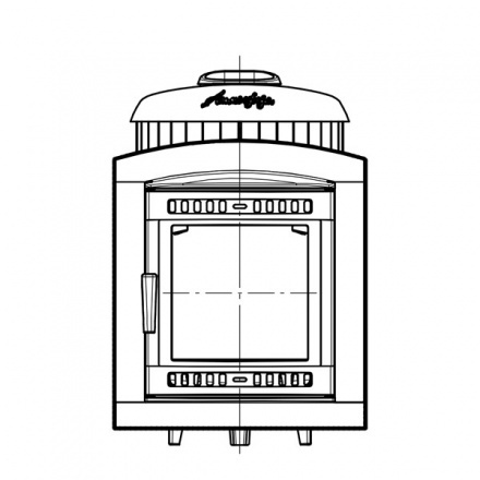 Банная печь ProMetall Атмосфера ламели "Жадеит"