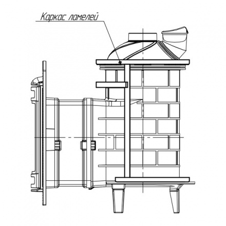 Банная печь ProMetall Атмосфера ламели "Жадеит"