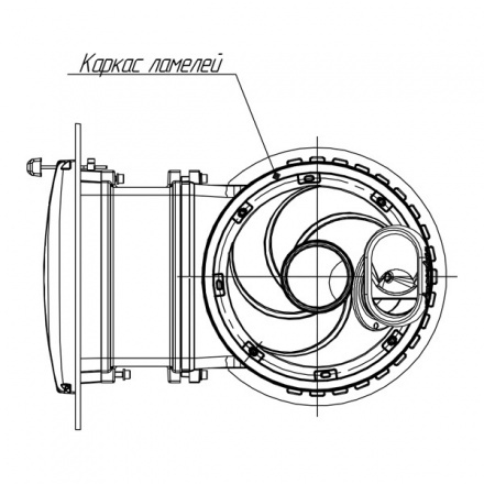 Банная печь ProMetall Атмосфера ламели "Жадеит"