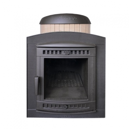 Банная печь ProMetall Атмосфера ламели "Окаменевшее дерево"