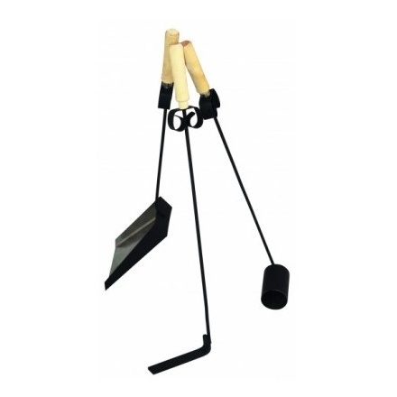 Набор для печи Бренеран (совок, ковш, кочерга) 