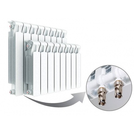 Радиатор биметаллический Rifar Monolit Ventil 350