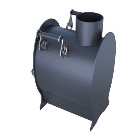 Отопительная печь Царь-печи Буржуйка мини