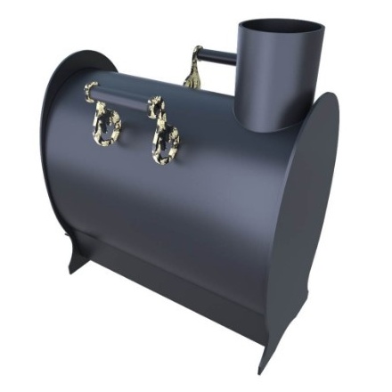 Отопительная печь Царь-печи Буржуйка (8 мм)