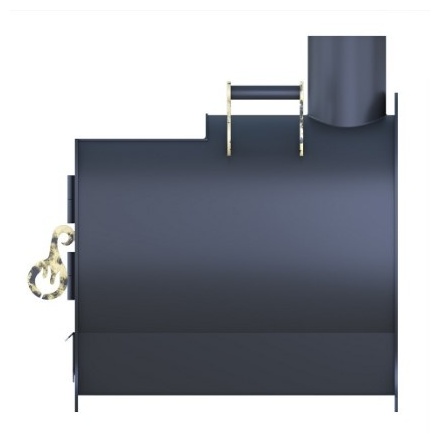 Отопительная печь Царь-печи Буржуйка с конфоркой