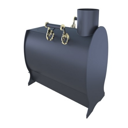 Отопительная печь Царь-печи Буржуйка с конфоркой