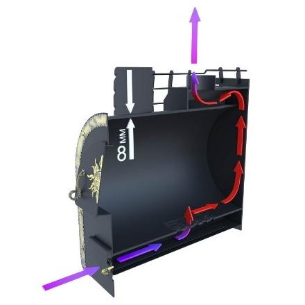Отопительная печь Царь-печи Злата
