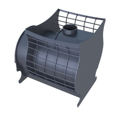 Печь для бани Царь-печи Елисей 8 мм