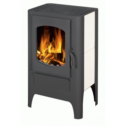 Печь-камин Бавария Эко с плитой 1 конфорка