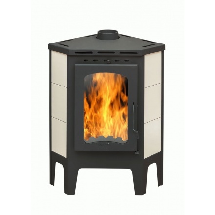 Печь-камин Бавария угловая