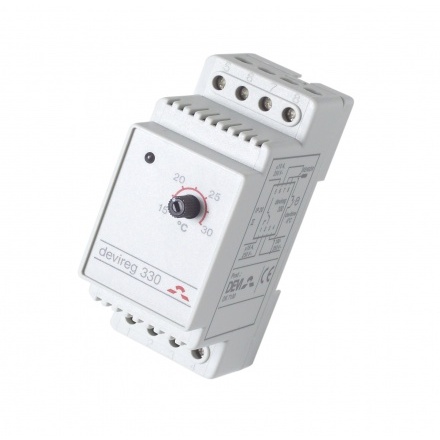 Терморегулятор DEVIreg™D-330 (+5°C до +45°C)