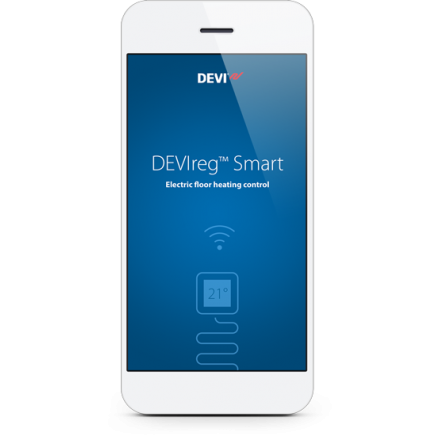 Терморегулятор DEVIreg™ Smart с Wi-Fi (чёрный)