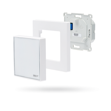Терморегулятор DEVIreg™ Smart с Wi-Fi (полярно-белый)