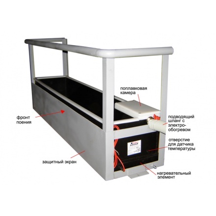 Поилка с электрообогревом ПЭО-1 24В