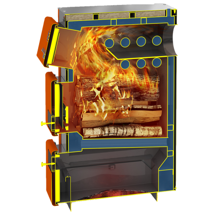 Твердотопливный котел Теплодар Куппер ПРО-22 (2.0)