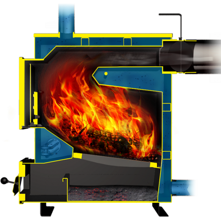 Твердотопливный котел Теплодар Куппер Практик-14 (2018)