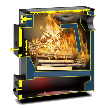 Твердотопливный котел Теплодар Куппер Практик 16 В