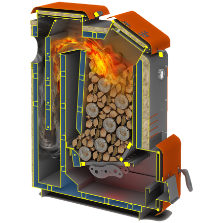 Твердотопливный котел Теплодар Куппер Мега 20