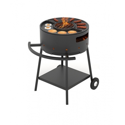 Чугунная плита Везувий Gurman Ø450