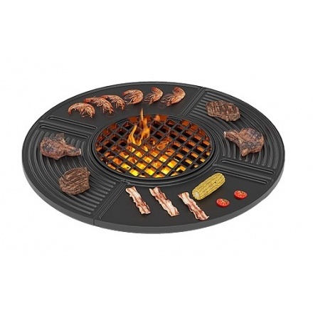 Чугунная плита Везувий Gurman Ø700