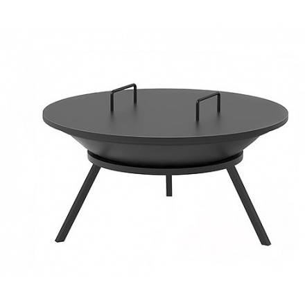 Чугунная костровая чаша Везувий Fantastic на подставке