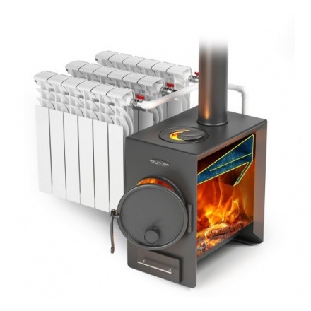 Отопительная печь Термофор Нормаль-батарея ТВ ТО антрацит 115