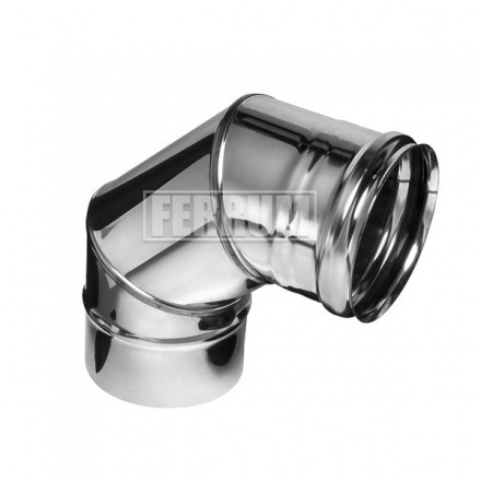 Колено 90° Ferrum 1 мм