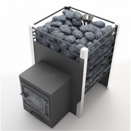 Печь для бани Добросталь Жара-люкс 30 чугунная дверка