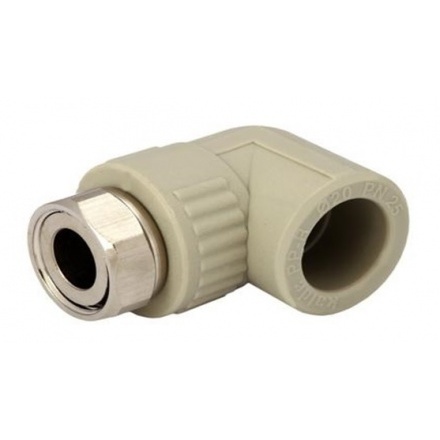 Угольник с накидной гайкой штуцер ПП Kalde