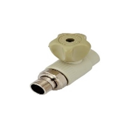 Кран шаровой радиаторный прямой ПП Kalde