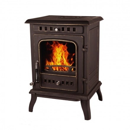 Печь-камин FireWay Erik патина медь