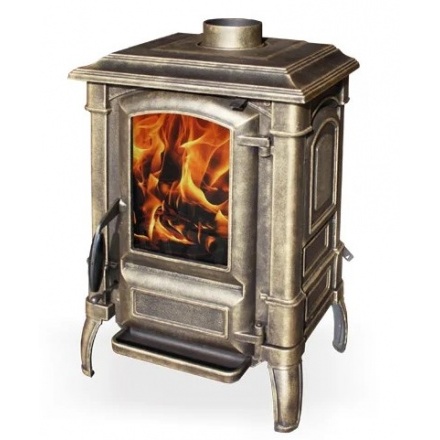 Печь-камин FireWay Bruno патина медь