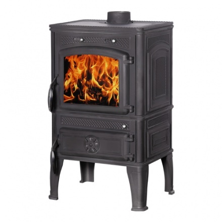 Печь-камин FireWay Dacha чёрный