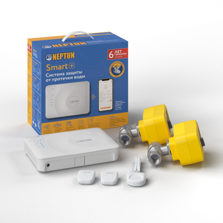 Система защиты от протечек Neptun PROFI Smart+ TUYA 3/4