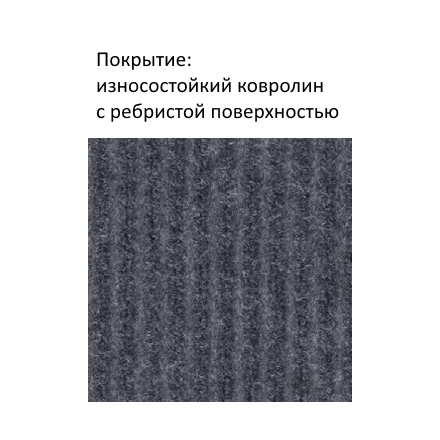 Коврик подогреваемый Теплолюкс-carpet 80х50 серый