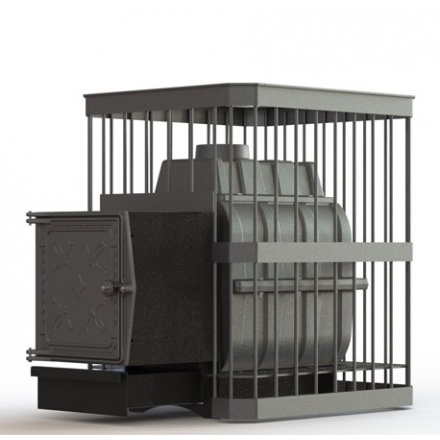 Банная печь FireWay ПароВар 24 сетка-прут (211)