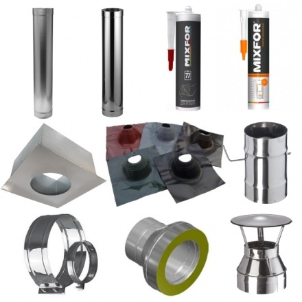 Комплект для печей диаметр 150 мм