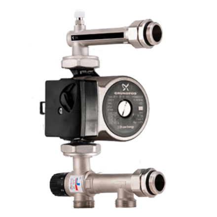 Насосно-смесительный узел для теплого пола Barberi 27B040N0M