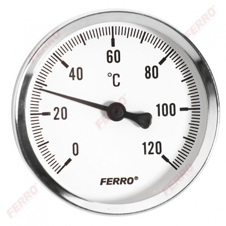Термометр аксиальный Ferro 40 мм T100120A