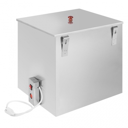 Бак Везувий нерж. 125 л с ТЭНом под контур (квадр.)